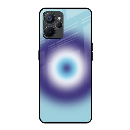 Evil Eye Art Realme 9i 5G Glass Back Cover Online