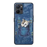 Kitty In Pocket Realme 9i 5G Glass Back Cover Online