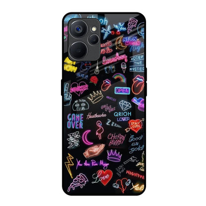Accept The Mystery Realme 9i 5G Glass Back Cover Online