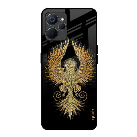 Mythical Phoenix Art Realme 9i 5G Glass Back Cover Online