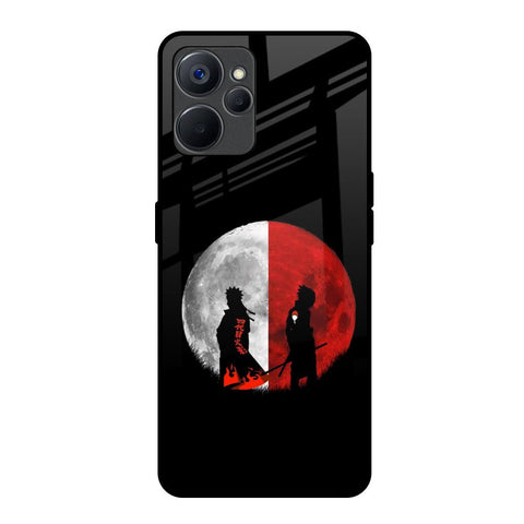 Anime Red Moon Realme 9i 5G Glass Back Cover Online