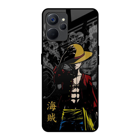 Dark Luffy Realme 9i 5G Glass Back Cover Online