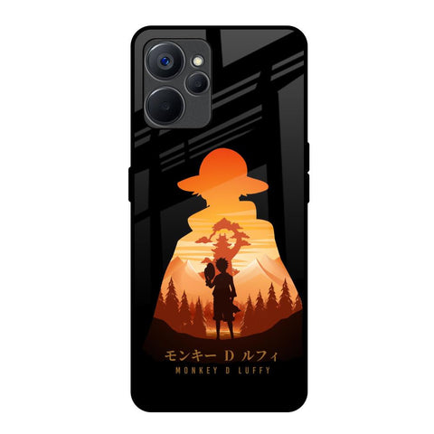 Luffy One Piece Realme 9i 5G Glass Back Cover Online