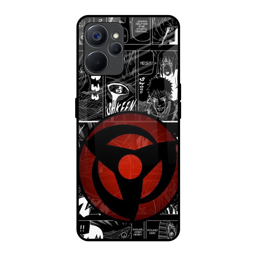 Sharingan Realme 9i 5G Glass Back Cover Online