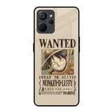 Luffy Wanted Realme 9i 5G Glass Back Cover Online