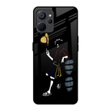 Luffy Line Art Realme 9i 5G Glass Back Cover Online