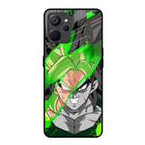 Anime Green Splash Realme 9i 5G Glass Back Cover Online