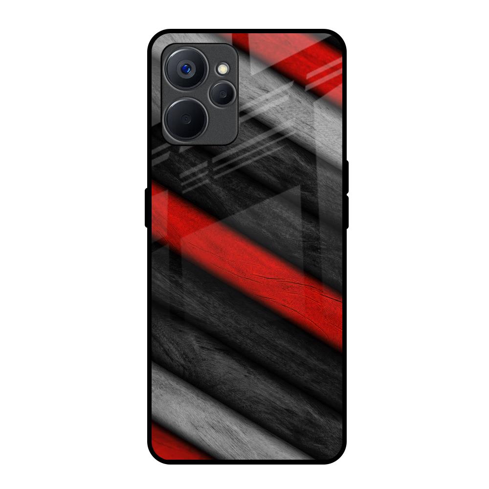 Soft Wooden Texture Realme 9i 5G Glass Back Cover Online