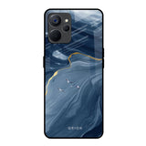 Deep Ocean Marble Realme 9i 5G Glass Back Cover Online