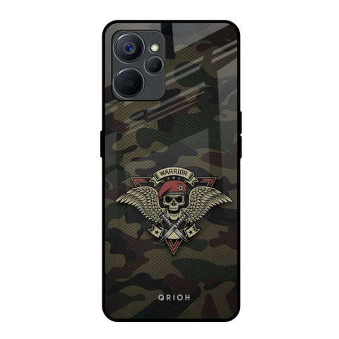 Army Warrior Realme 9i 5G Glass Back Cover Online