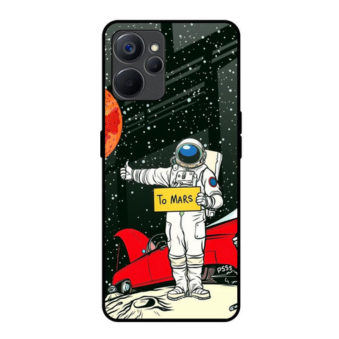 Astronaut on Mars Realme 9i 5G Glass Back Cover Online