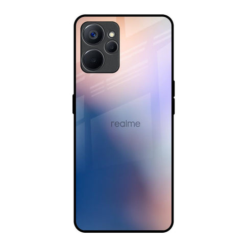 Blue Mauve Gradient Realme 9i 5G Glass Back Cover Online