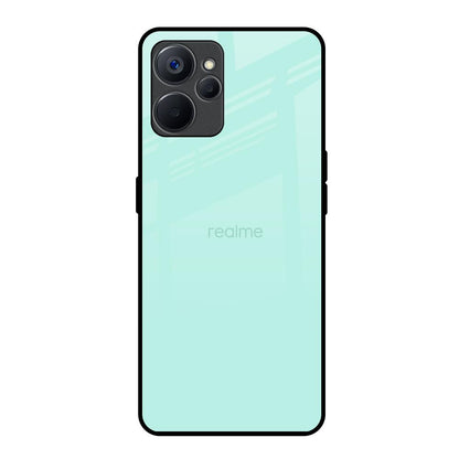 Teal Realme 9i 5G Glass Back Cover Online