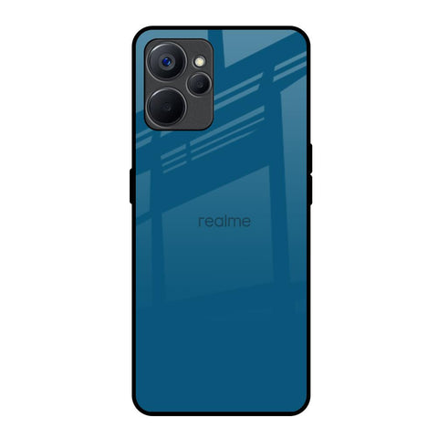 Cobalt Blue Realme 9i 5G Glass Back Cover Online