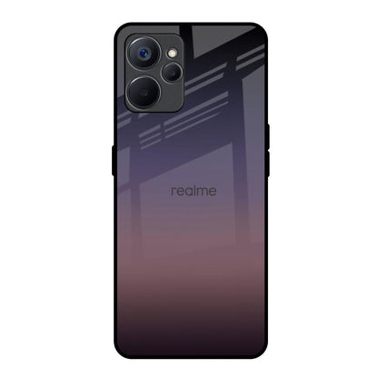 Grey Ombre Realme 9i 5G Glass Back Cover Online