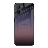 Grey Ombre Realme 9i 5G Glass Back Cover Online