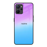 Unicorn Pattern Realme 9i 5G Glass Back Cover Online