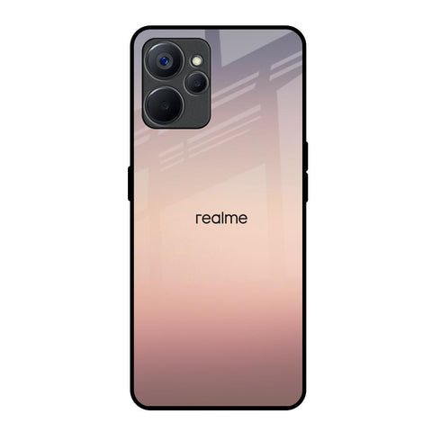 Golden Mauve Realme 9i 5G Glass Back Cover Online