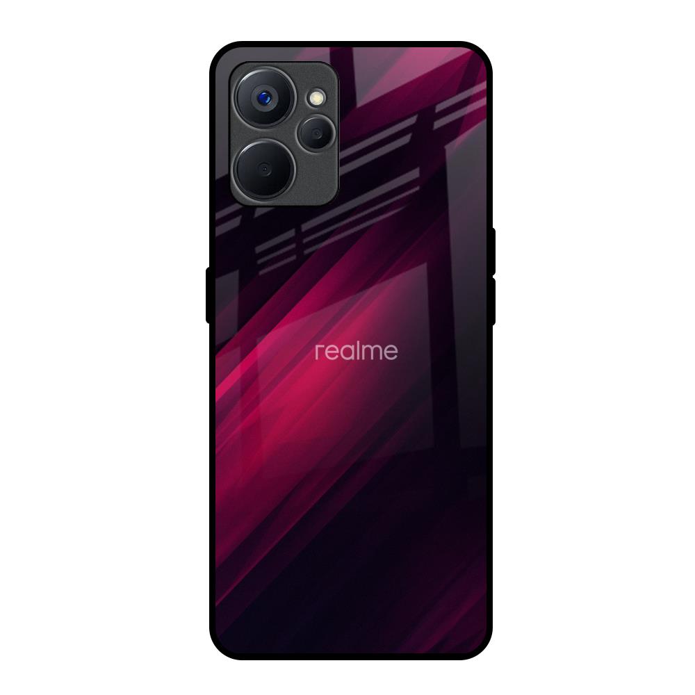 Razor Black Realme 9i 5G Glass Back Cover Online