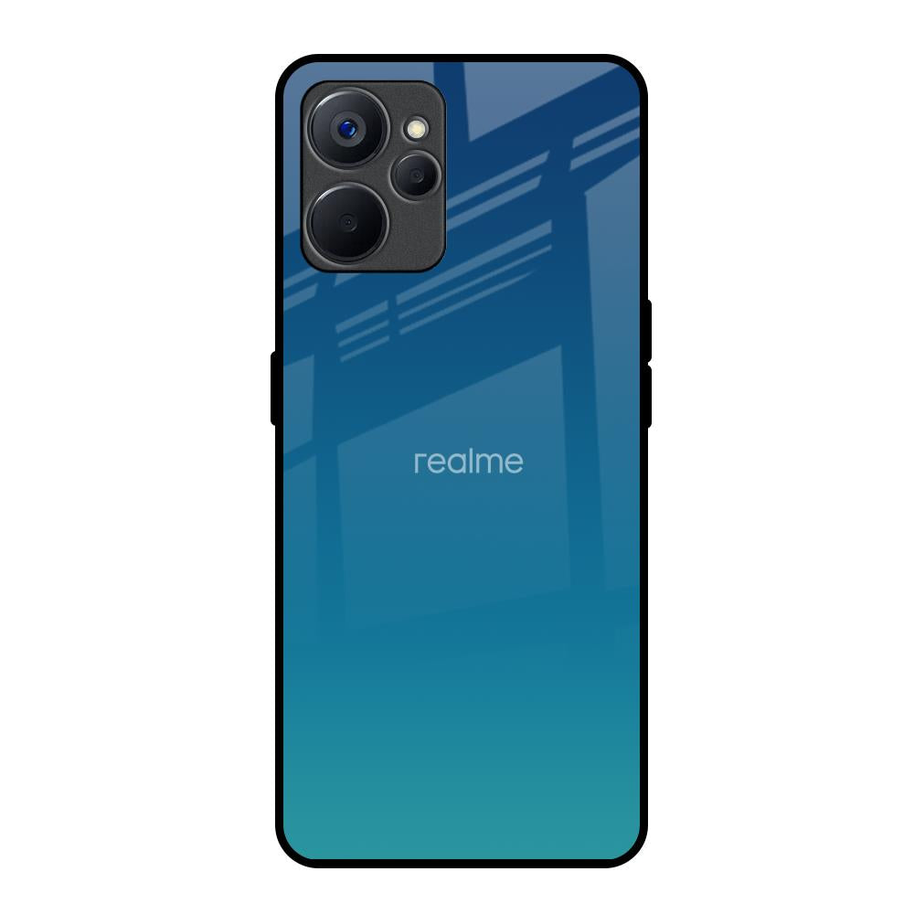Celestial Blue Realme 9i 5G Glass Back Cover Online