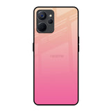 Pastel Pink Gradient Realme 9i 5G Glass Back Cover Online