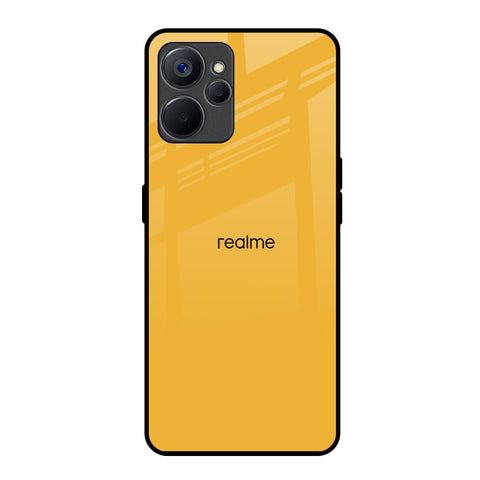 Fluorescent Yellow Realme 9i 5G Glass Back Cover Online