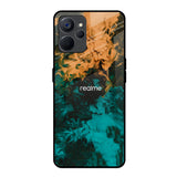 Watercolor Wave Realme 9i 5G Glass Back Cover Online