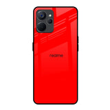 Blood Red Realme 9i 5G Glass Back Cover Online