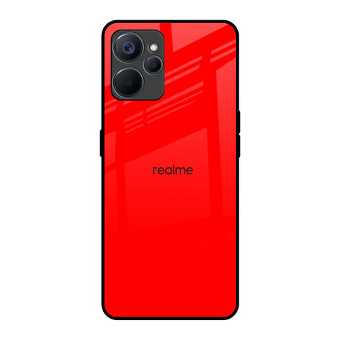 Blood Red Realme 9i 5G Glass Back Cover Online