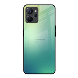 Dusty Green Realme 9i 5G Glass Back Cover Online