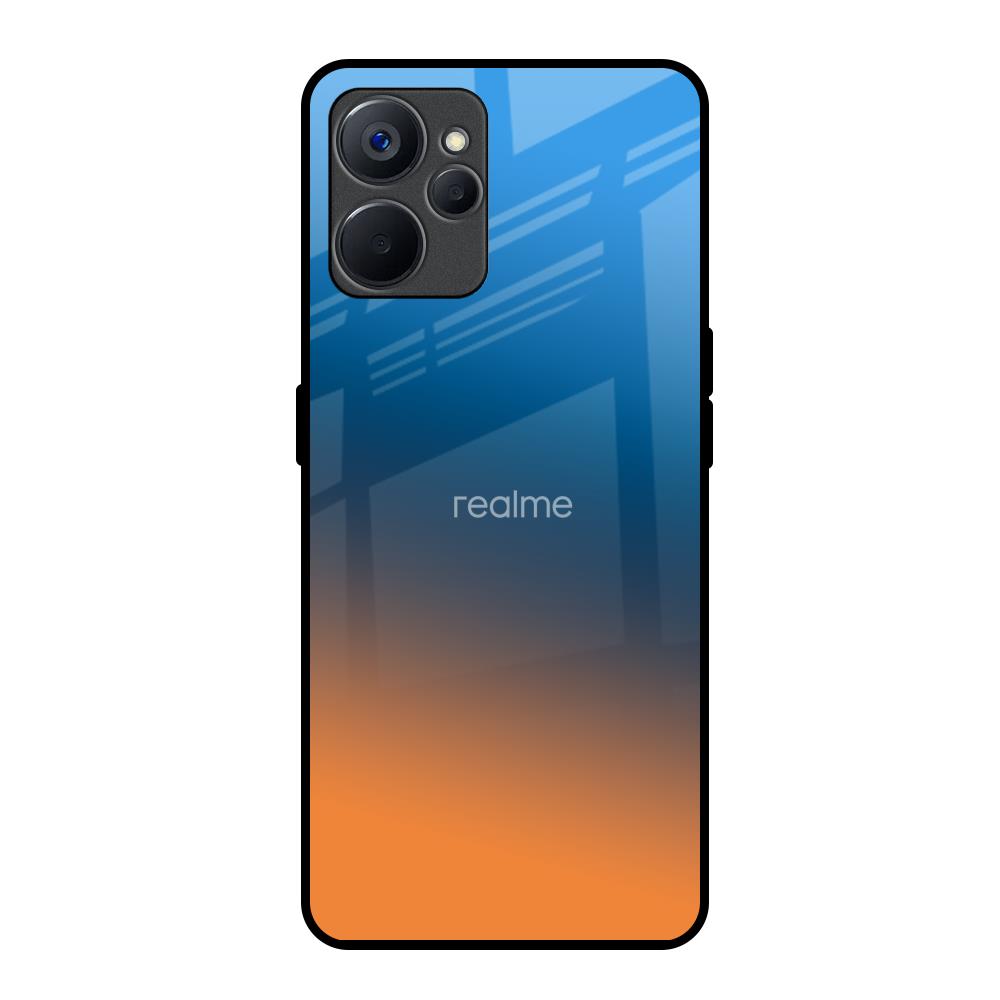 Sunset Of Ocean Realme 9i 5G Glass Back Cover Online
