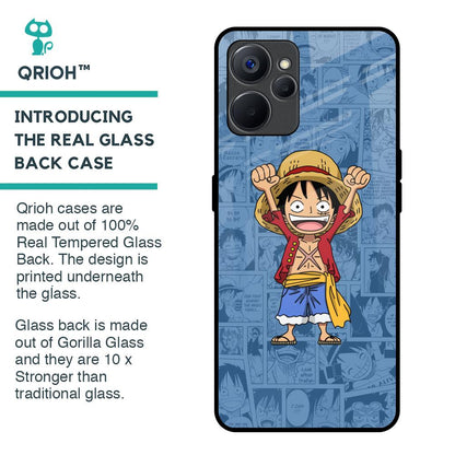 Chubby Anime Glass Case for Realme 9i 5G