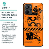Anti Social Club Glass Case for Realme 9i 5G