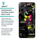 Astro Glitch Glass Case for Realme 9i 5G