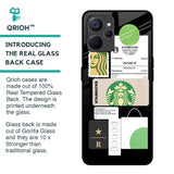 Coffee Latte Glass Case for Realme 9i 5G