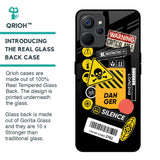 Danger Signs Glass Case for Realme 9i 5G