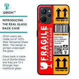 Handle With Care Glass Case for Realme 9i 5G