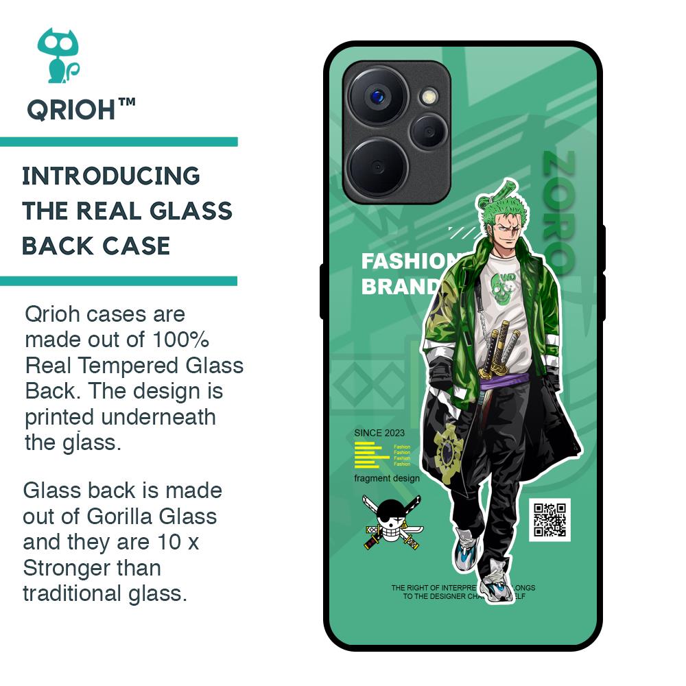 Zoro Bape Glass Case for Realme 9i 5G