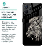 Brave Lion Glass Case for Realme 9i 5G