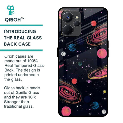 Galaxy In Dream Glass Case For Realme 9i 5G