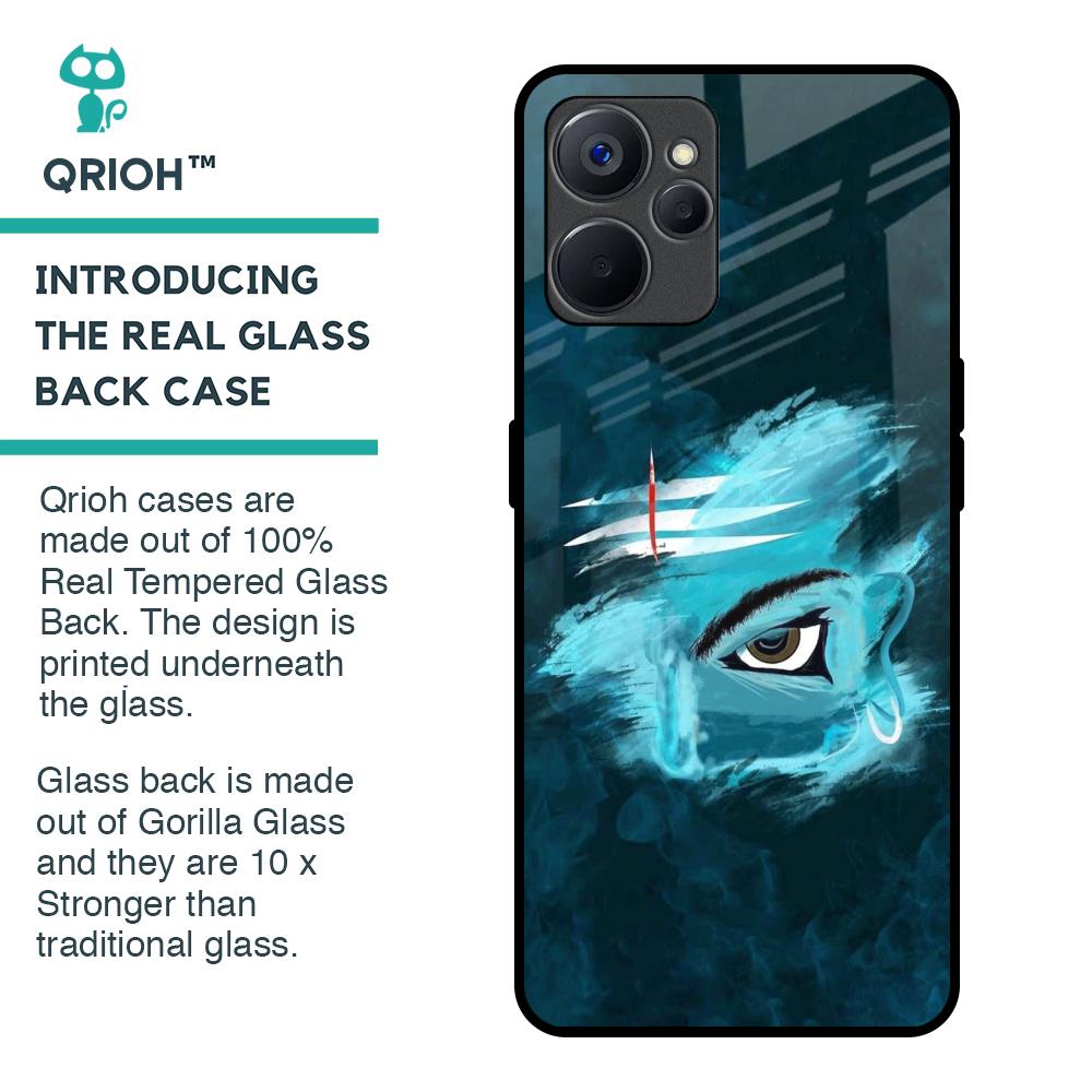 Power Of Trinetra Glass Case For Realme 9i 5G