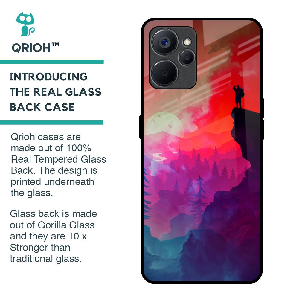 Dream So High Glass Case For Realme 9i 5G