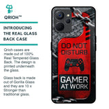 Do No Disturb Glass Case For Realme 9i 5G