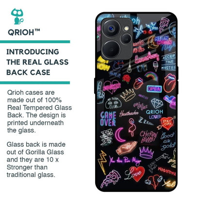 Accept The Mystery Glass Case for Realme 9i 5G