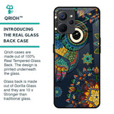 Owl Art Glass Case for Realme 9i 5G