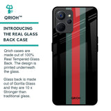 Vertical Stripes Glass Case for Realme 9i 5G