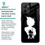 Monochrome Goku Glass Case for Realme 9i 5G