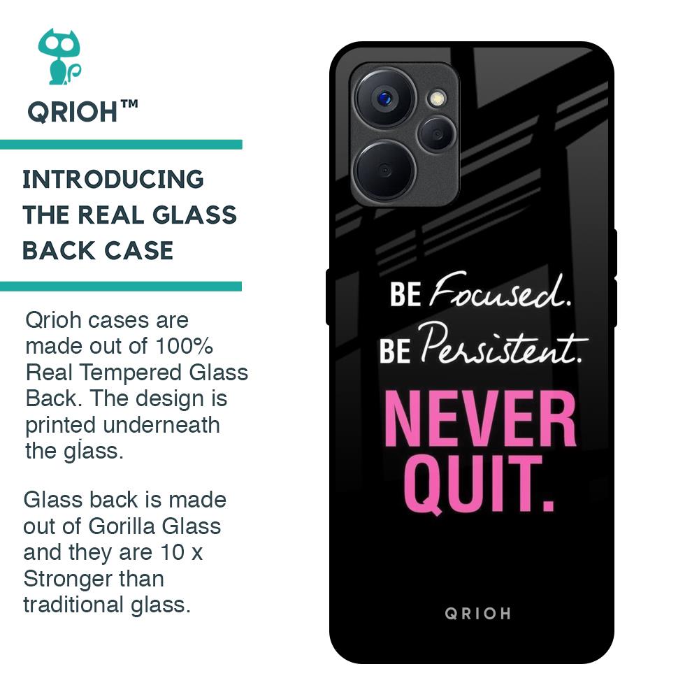 Be Focused Glass Case for Realme 9i 5G