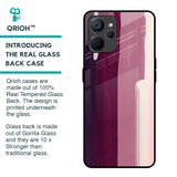 Brush Stroke Art Glass Case for Realme 9i 5G