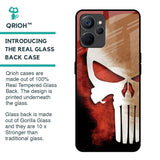 Red Skull Glass Case for Realme 9i 5G